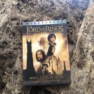 The Lord of the Rings: The Two Towers DVD, 2003, 2-Disc Set, Widescreen English